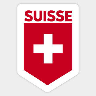 Switzerland Flag Emblem Sticker